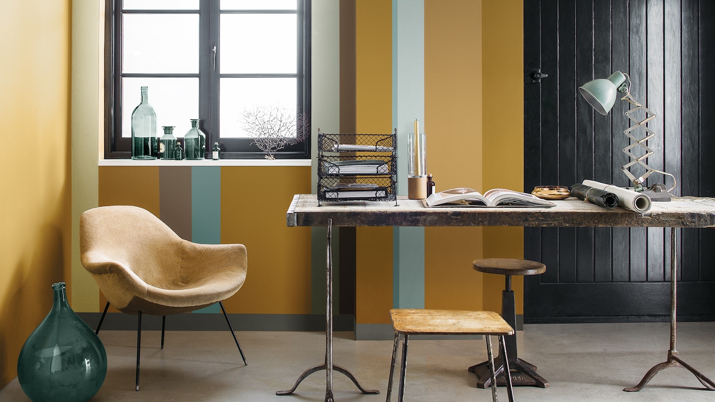 For 2016 we have carefully selected a warm ochre yellow that best represents the golden influence of the coming year’s colour trends.