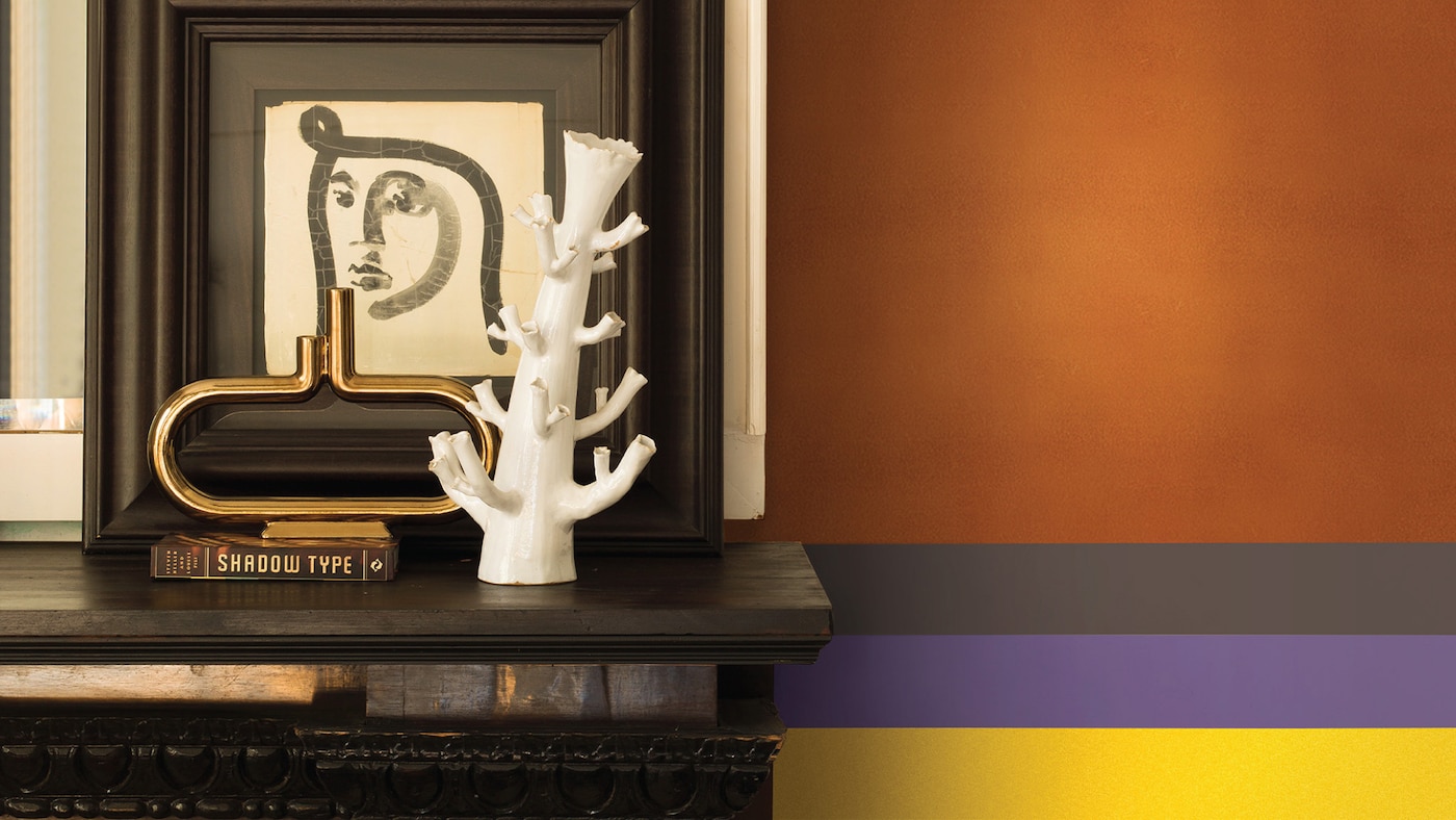 Metallic Bronze Evening Sun shade in room