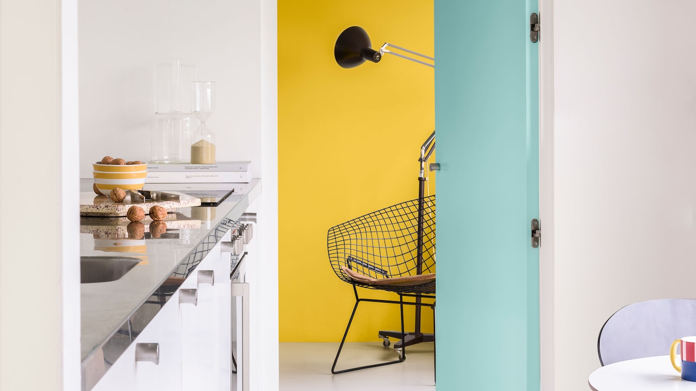 A kitchen prepared for kids