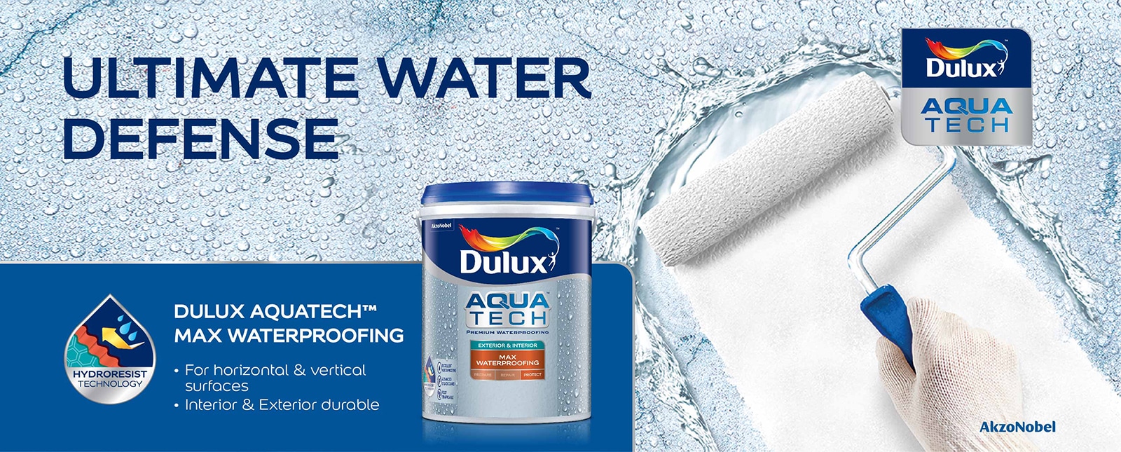 Dulux Aquatech l Ultimate Water Defence Dulux Malaysia