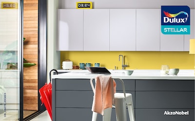 Dulux Stellar Kitchen Cabinet Paint