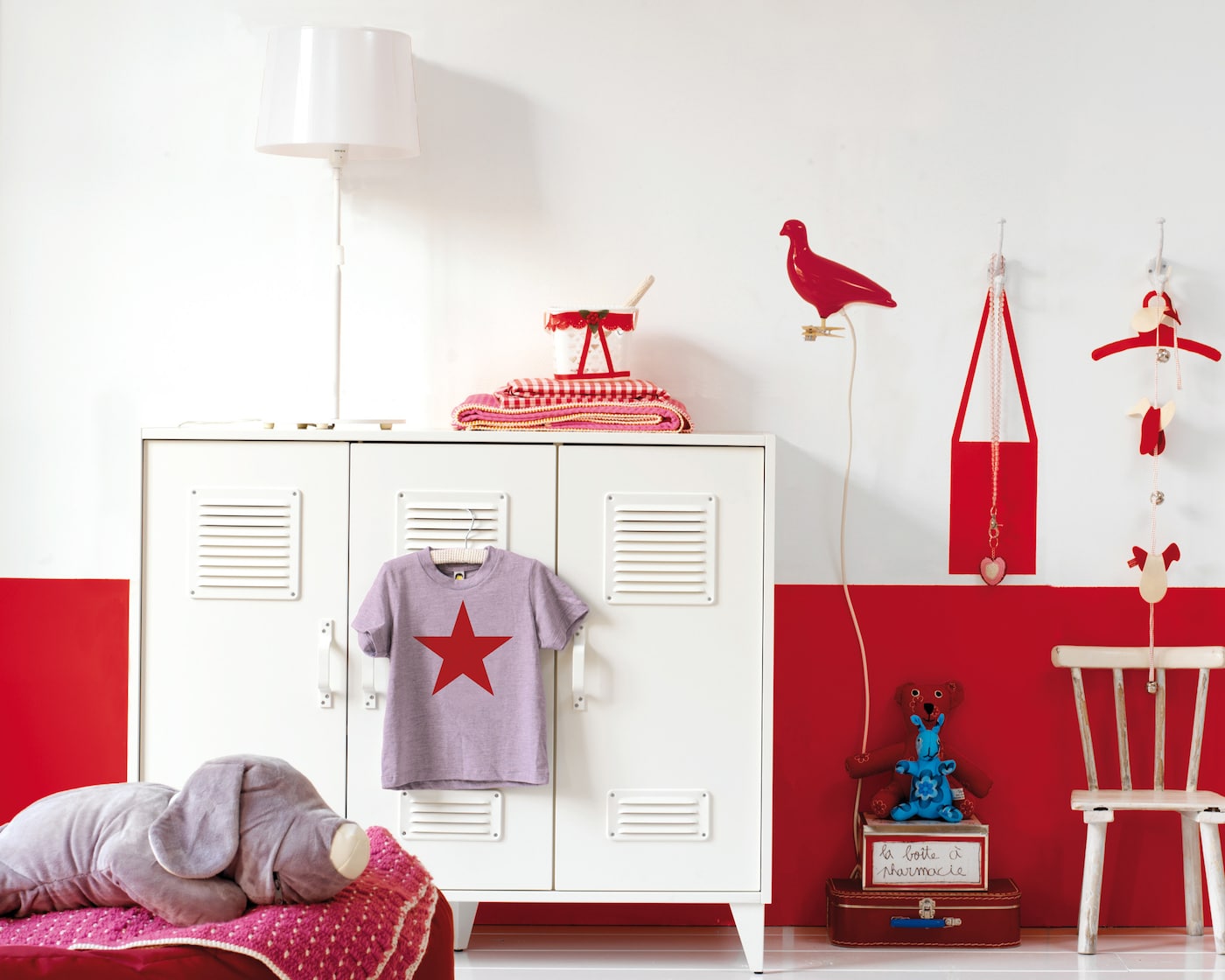 Try bold colours in your girl’s bedroom for a stylish new look