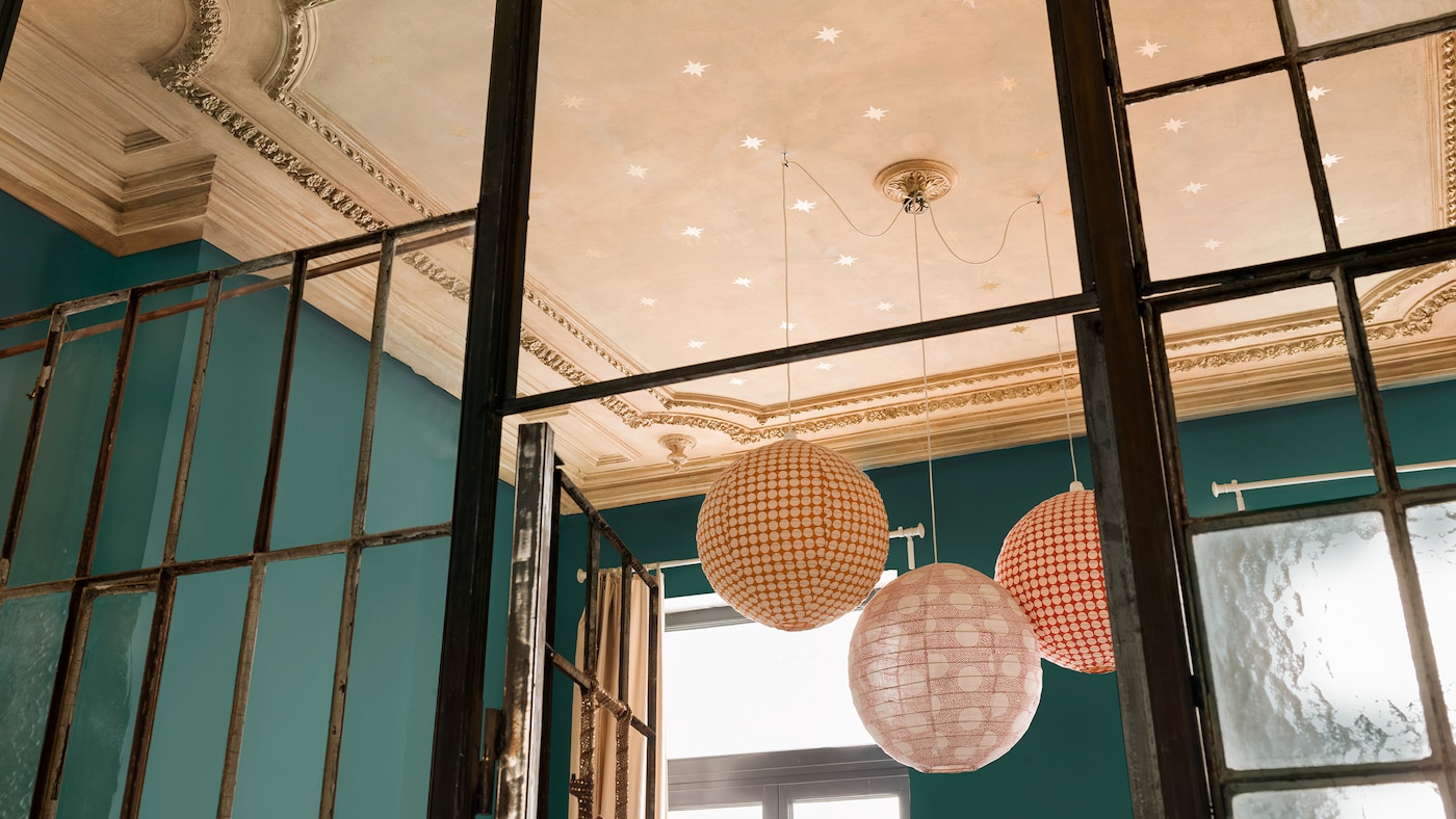 Bold jewel tones such as emerald green are perfect if you want to make a statement in your living room.