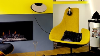 Modern Yellow Living Room