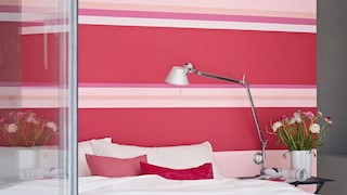 Make a statement with a shocking pink wall paint colour