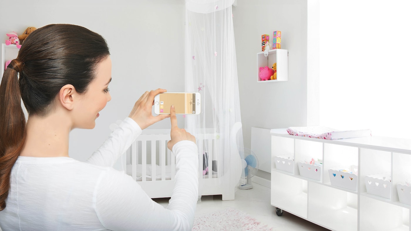 Use the Dulux Visualizer app to experiment with daring shades before you buy.