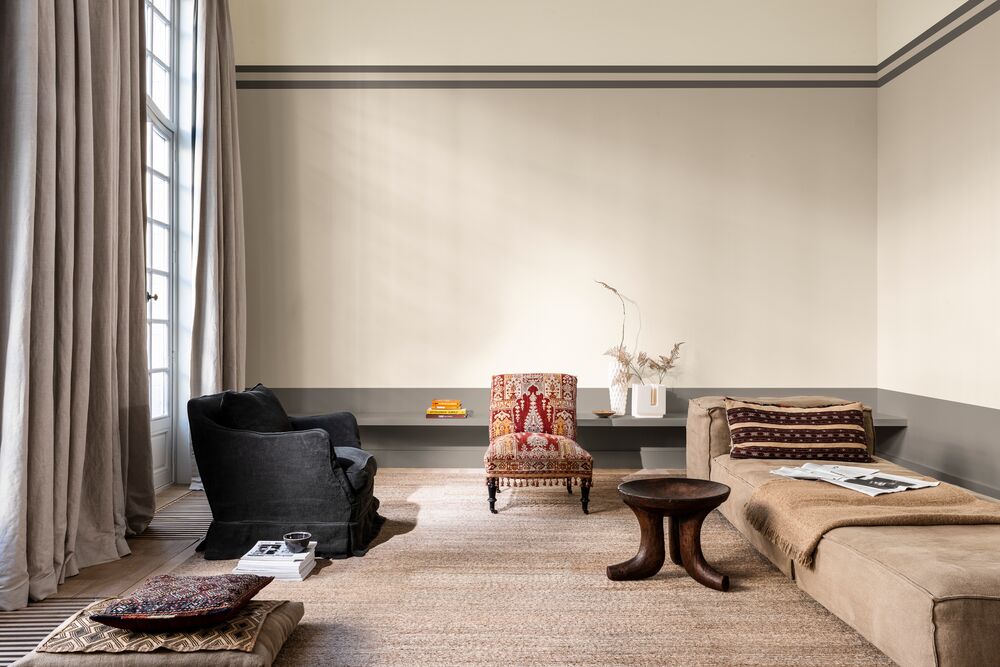 Neutral colour paint