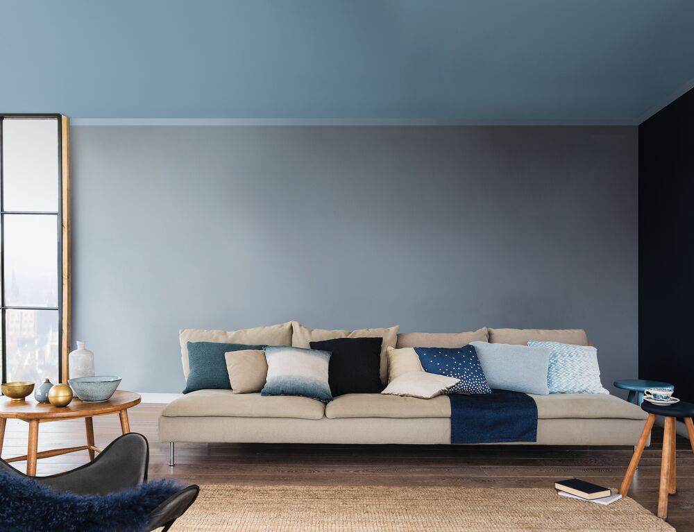 living room wallpaint