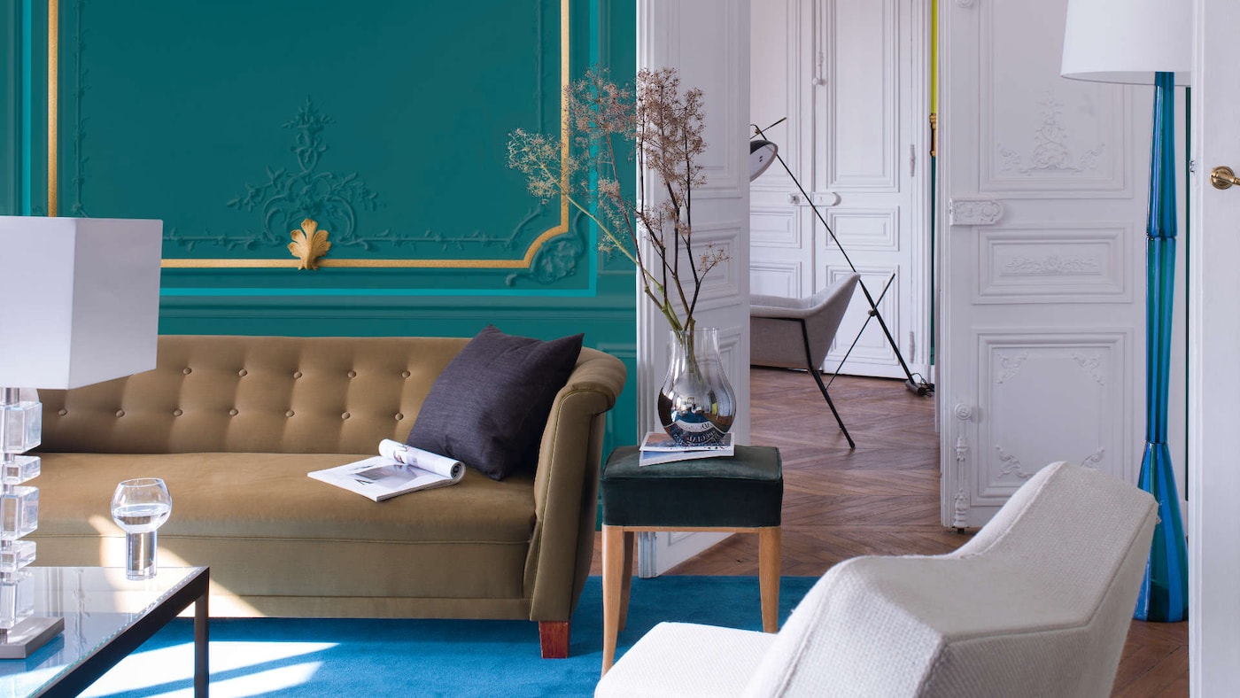 Salon w stylu francuskim - aranżacje 2