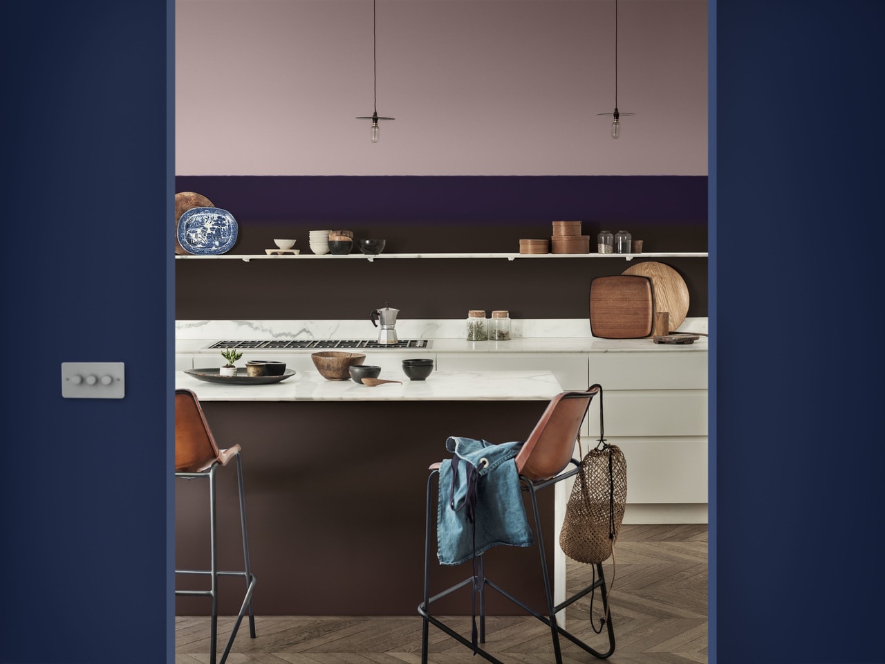 dekoracja ściany w kuchni