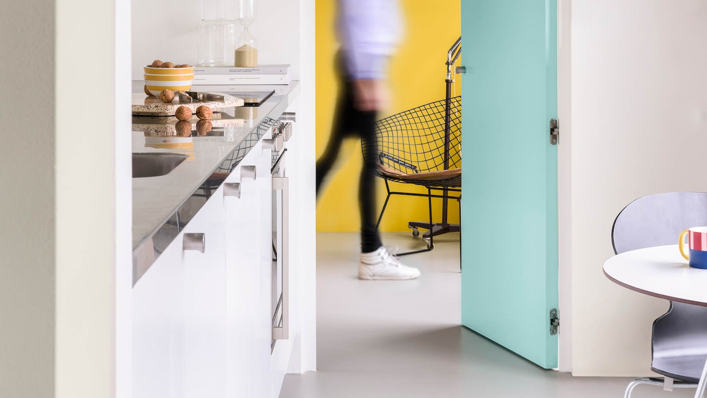 Kolor ścian w kuchni do białych mebli 2