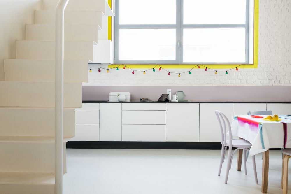 Kolor ścian w kuchni do białych mebli 3