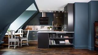 Aranżacja kuchni ze skosami