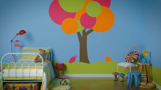 Beztroski pokój dziecka z filmu Trolle