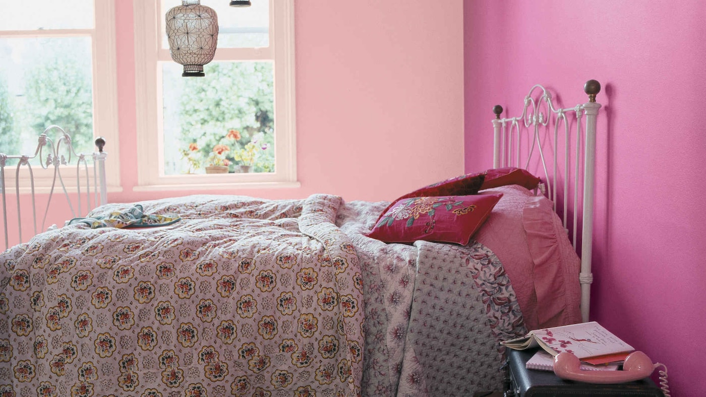 Rozowa sypialnia