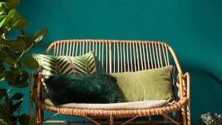 Niezobowiązujący salon w stylu boho