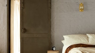 Sypialnia w stylu industrialnym