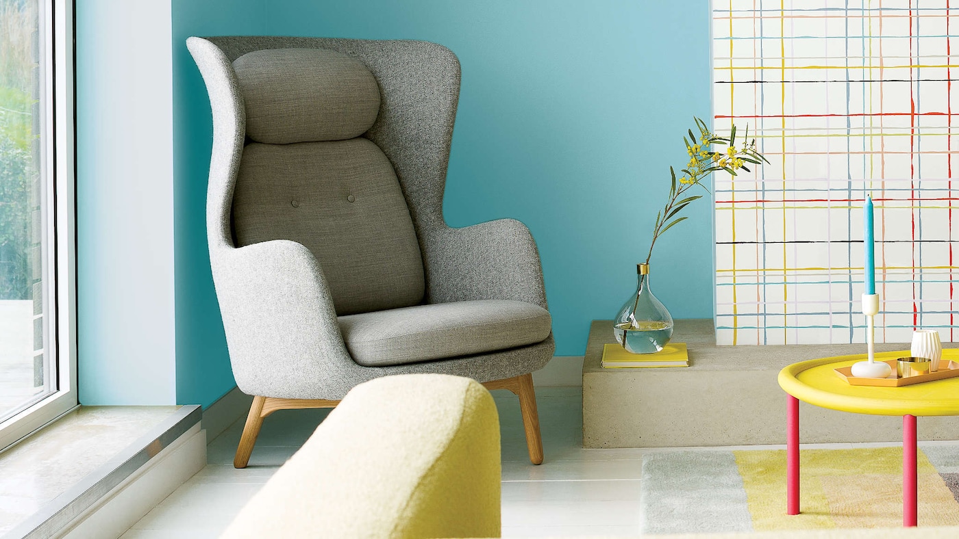 Turkusowe sciany we wnetrzach