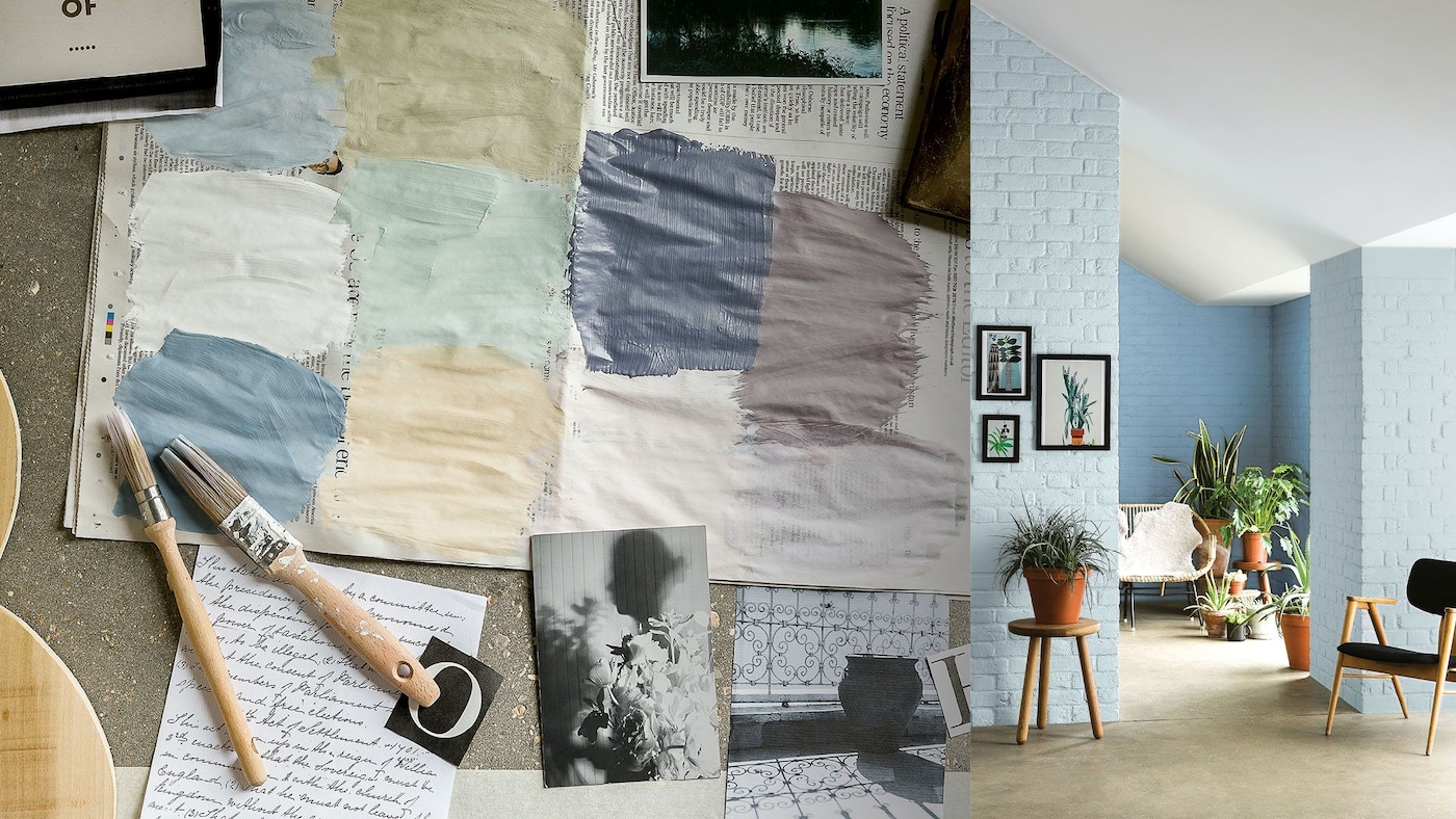 Trend Słowa i obrazy to paleta kolorystyczna stonowanych odcieni.