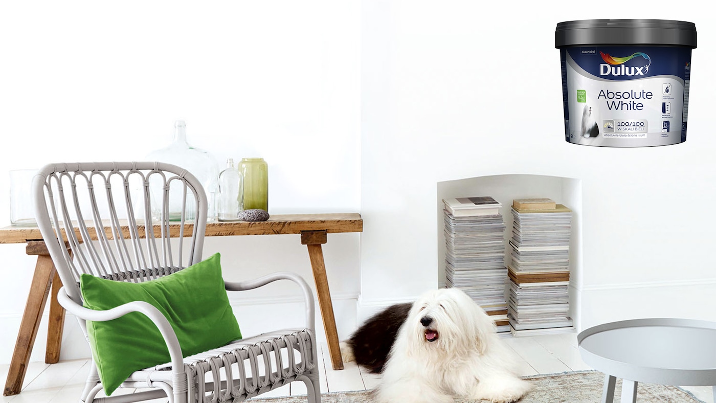 Nowy produkt - Dulux Absolute White