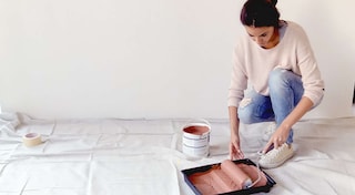 Malowanie tapety krok po kroku	