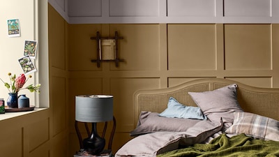 Sypialnia w kolorach z palety Elegant Classic
