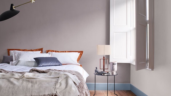 Sypialnia w kolorach z palety Elegant Classic