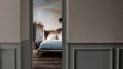 Nowoczesny salon w kolorach Dulux Ambiance Ceramic z palety NEUTRAL COLOURS