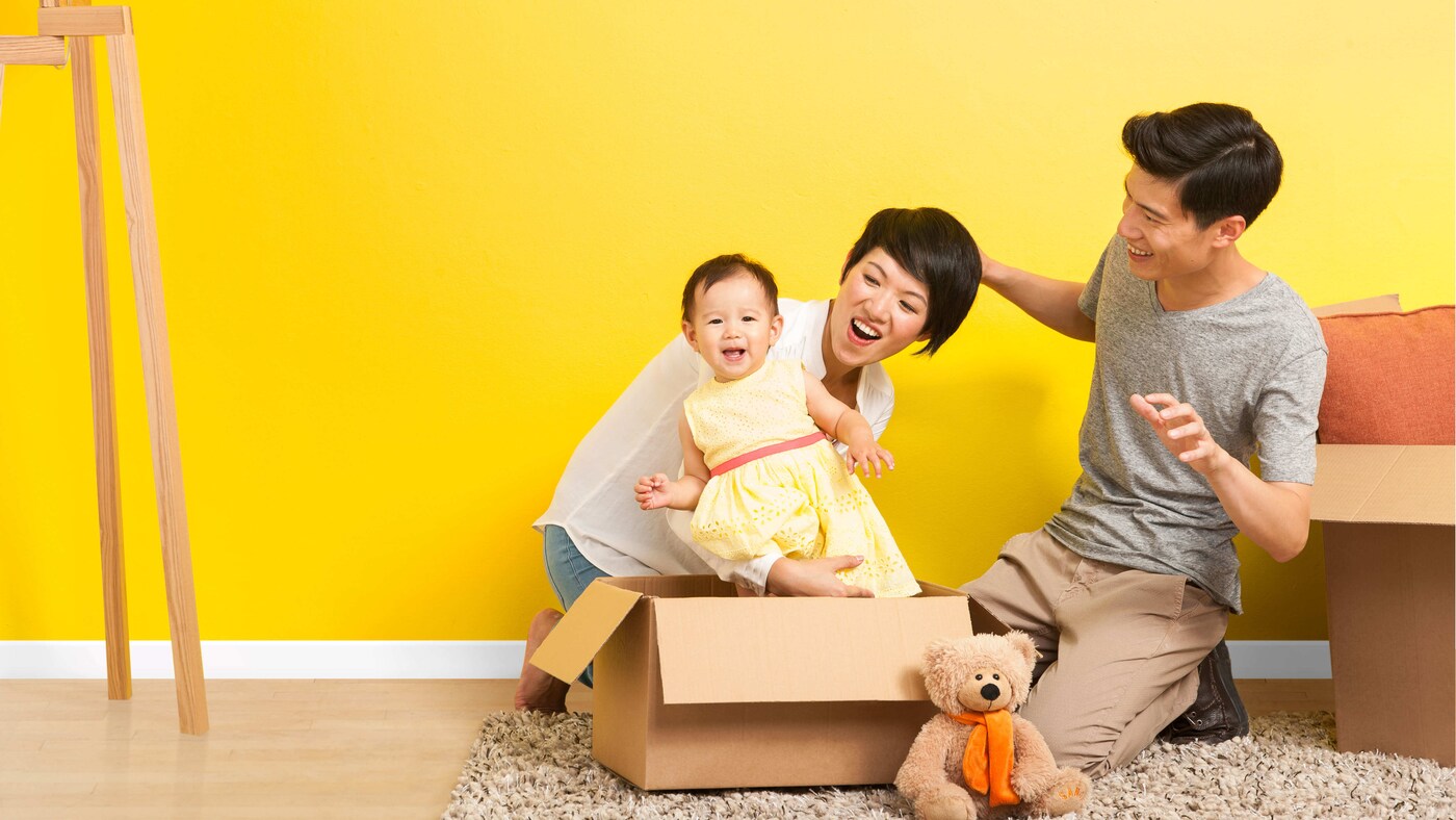 Most new movers are impatient to get decorating straight away, especially if they have a family to settle into their new space.
