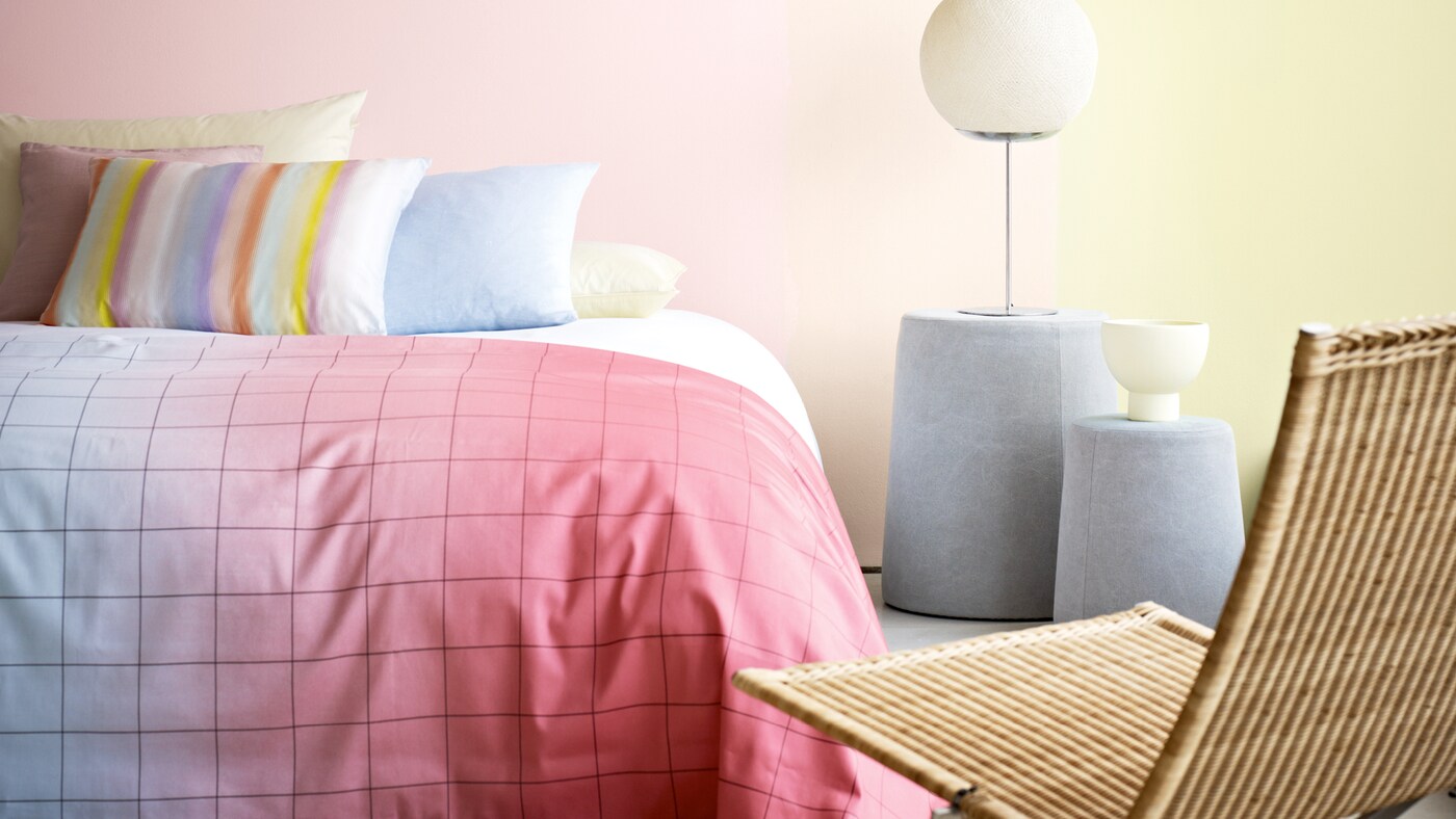 Colour can offer up a quick cure for tired minds, and help you wake up feeling revived and ready to face the new day.