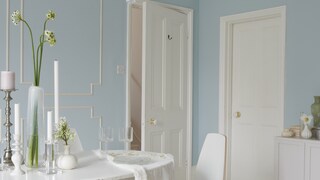 How to create a panelled wall effect