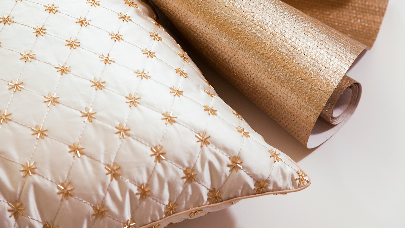 gold metallic wall paint