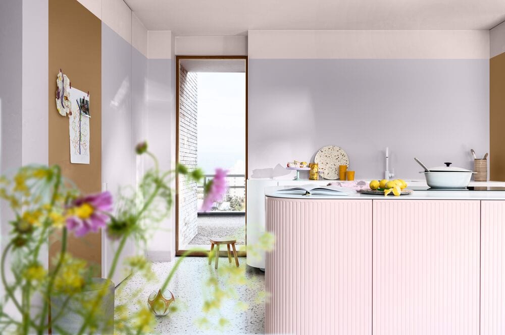lilac kitchen ideas