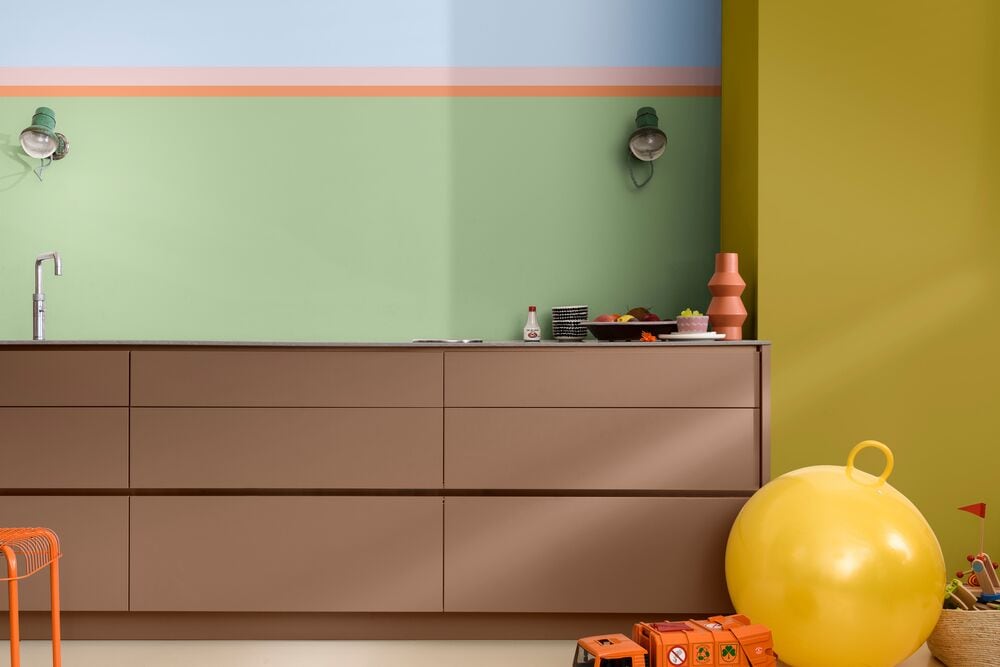 สร้างความโดดเด่นด้วยเฉดสีเหลือง