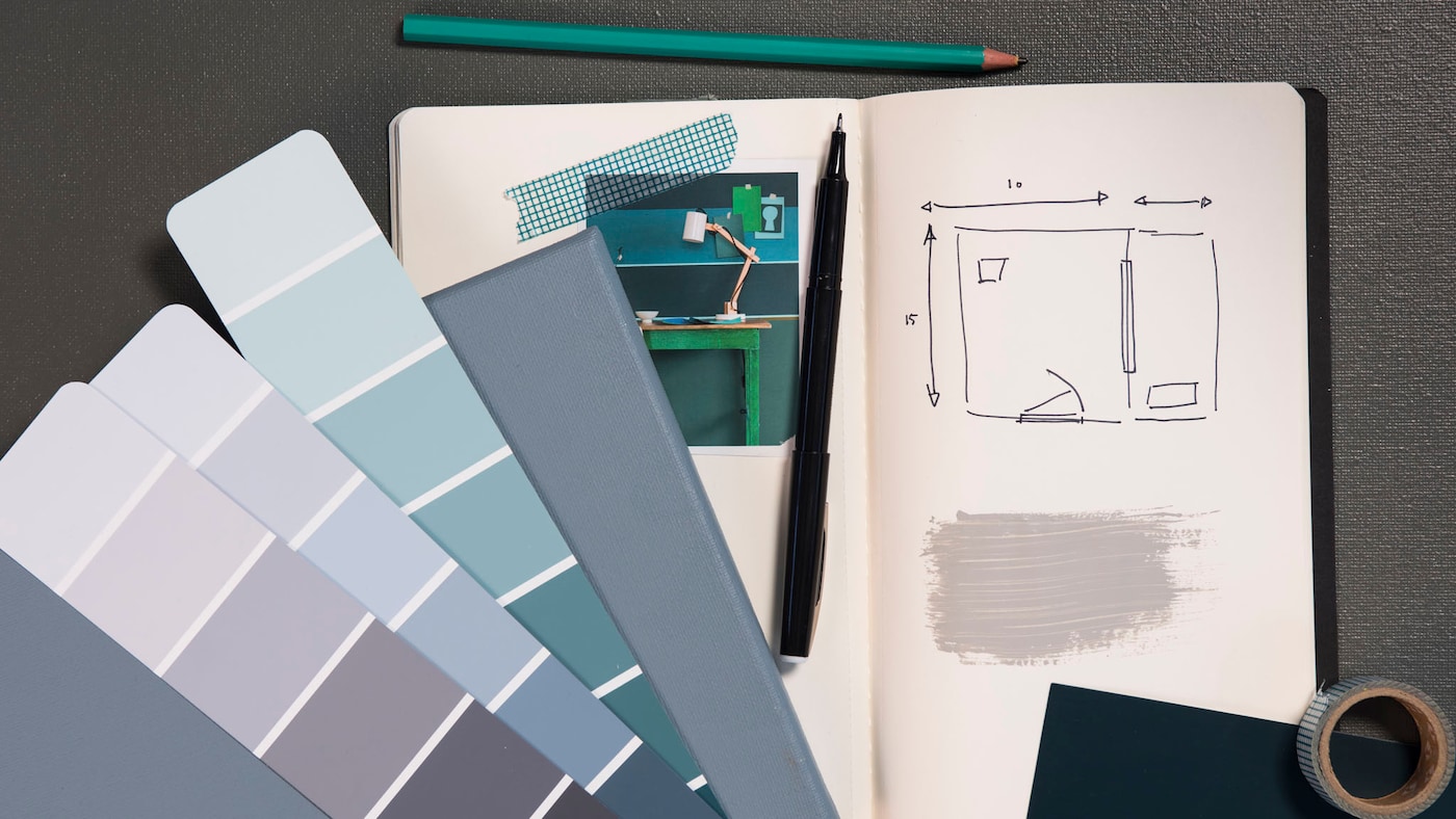 เคล็ดลับเลือกสีทาบ้าน: แผ่นเฉดสีพาสเทล