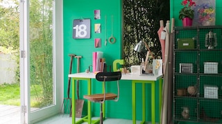 ใช้สีสันตกแต่งห้องทำงานอเนกประสงค์