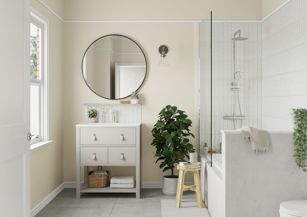 ไอเดียการทาสีห้องน้ำ