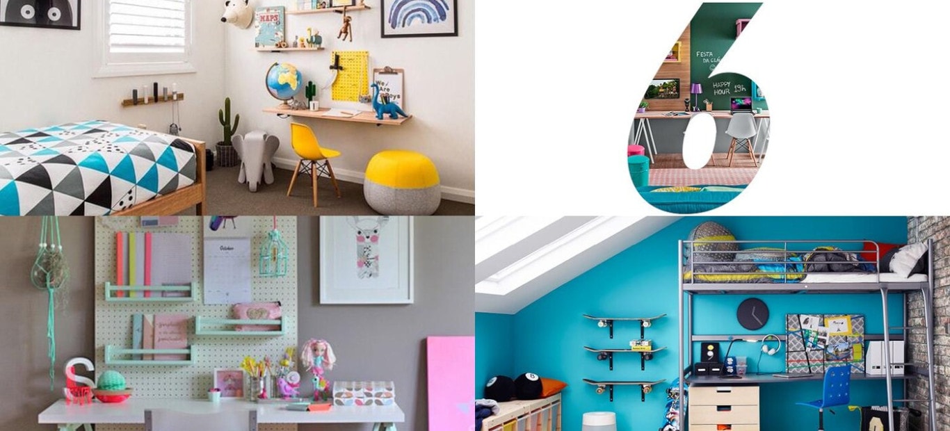 Six Creative Study Spaces for Kids
