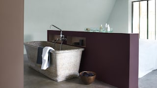 Add depth to teal with deep purple