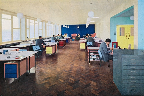 Dulux anniversary 90th anniversary colour blocking