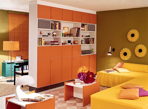 Dulux anniversary 90th anniversary orange colour blocking