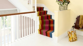 Create a welcoming entrance with yellow