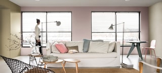 Decorating with White Pink Paint