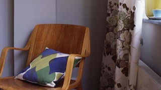 Find quiet creativity in lilac and green