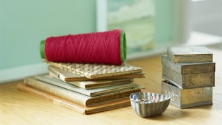 Give vintage pieces a refreshing backdrop