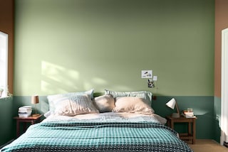 Green Bedroom Wall Ideas - Light & Dark Colours