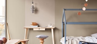 Home Office Colour Schemes Using Warm Neutral Tints