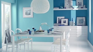 Oceanic blues give life to brilliant white