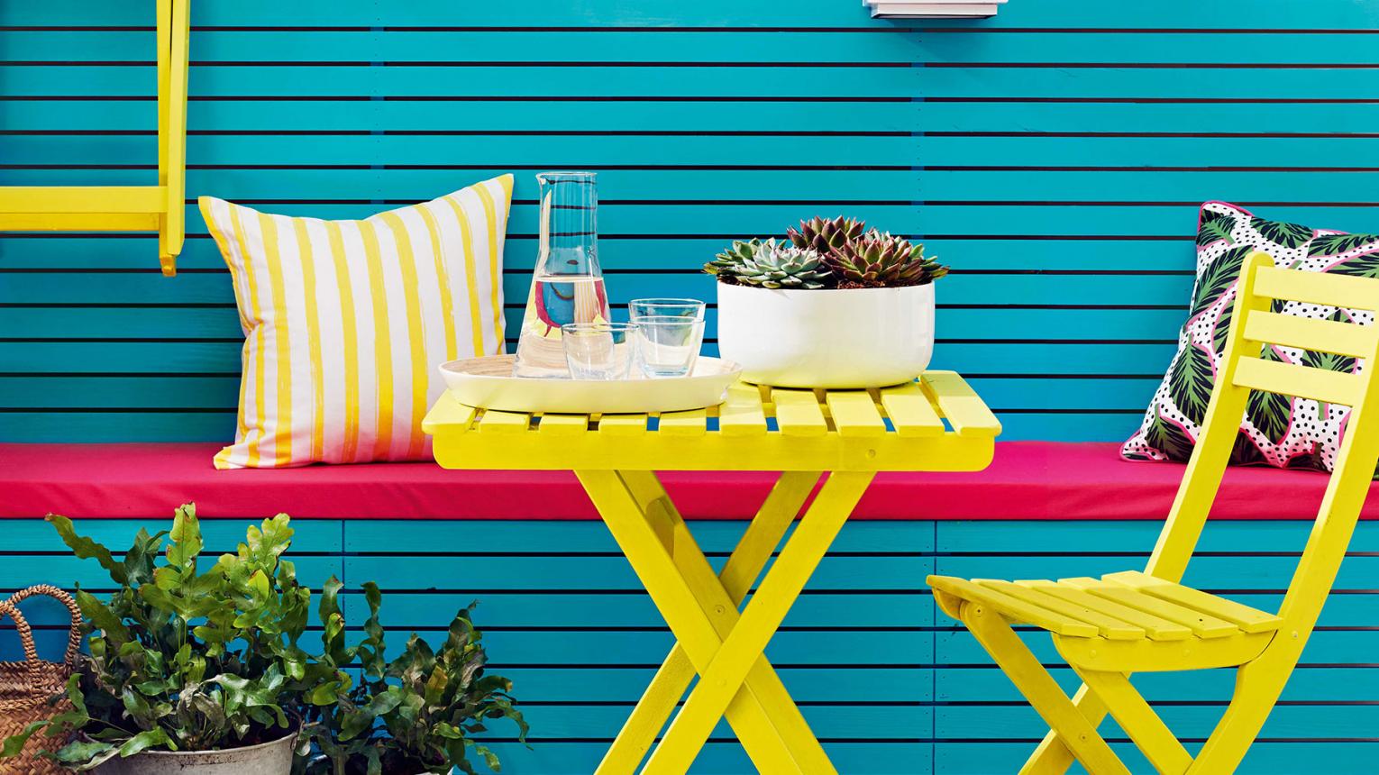 Painting Garden & Outdoor Furniture - Metal & Wood