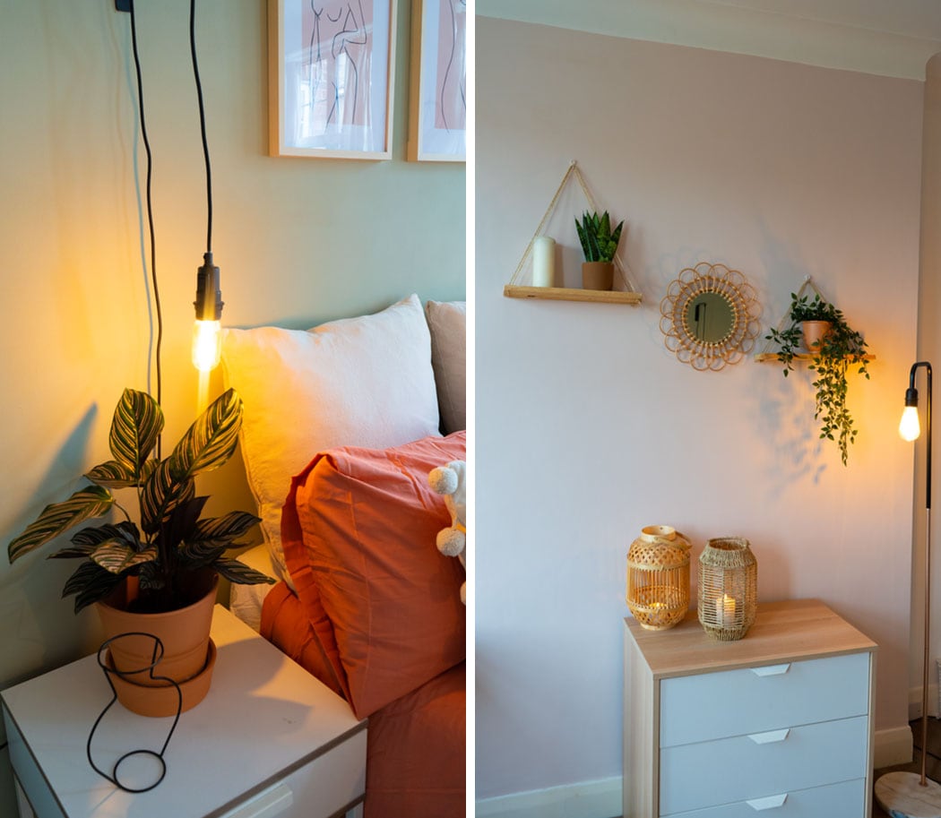 lukec atleugh simply refresh bedroom feature wall overtly olive